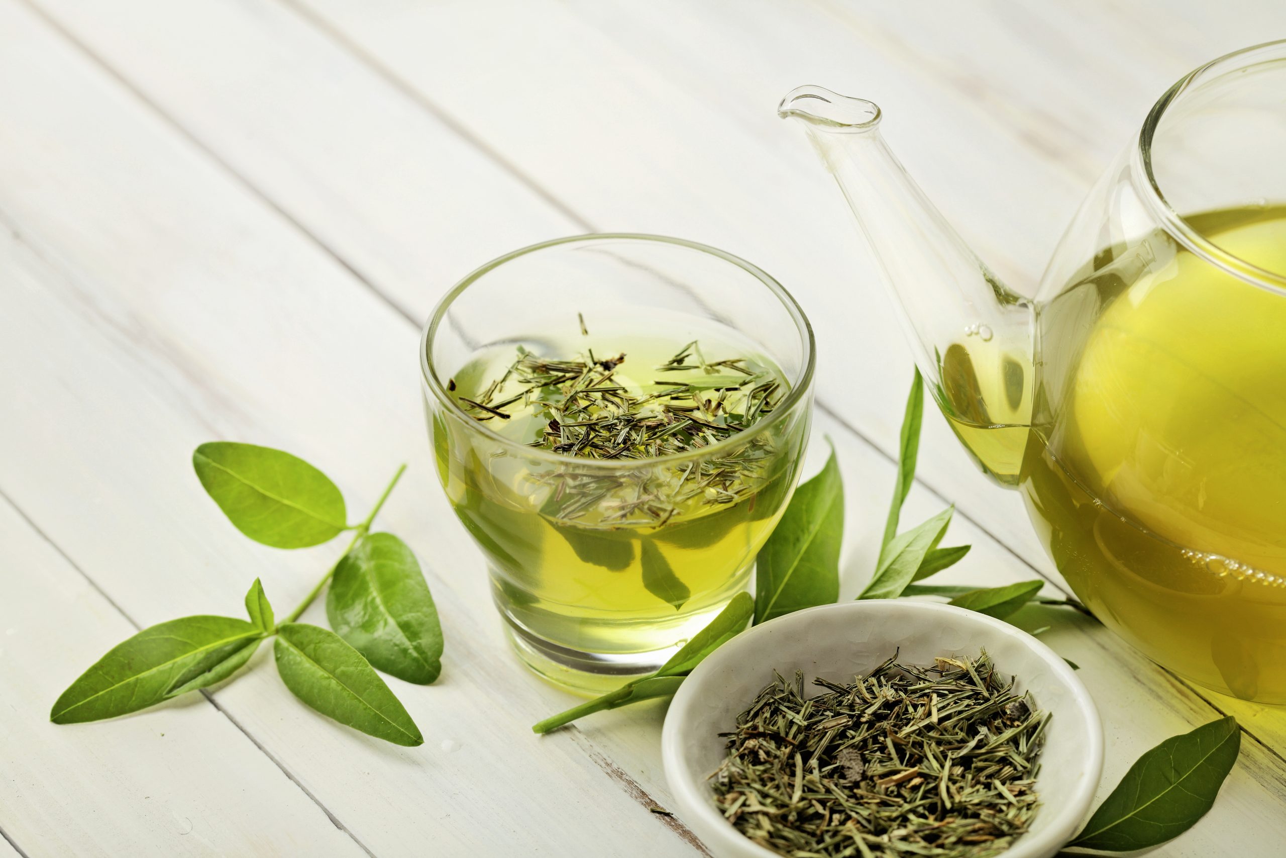 tea tea cup with tea leaves