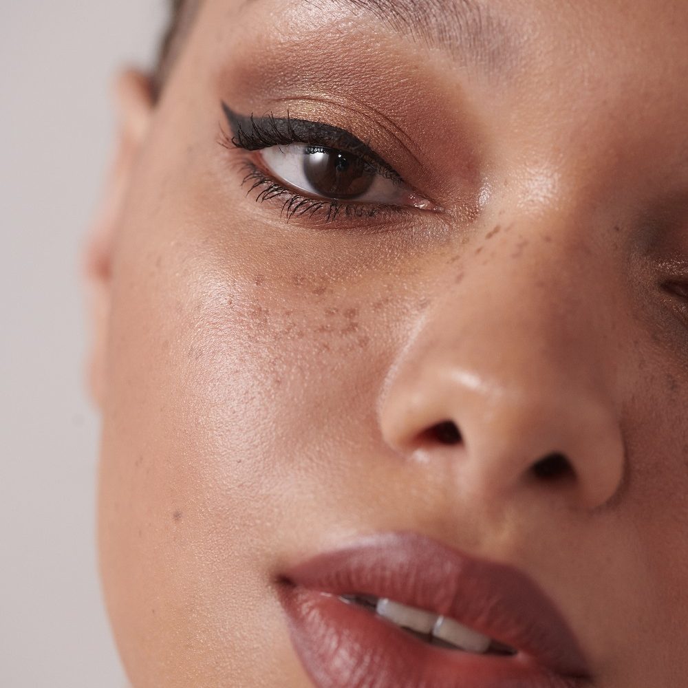 fake freckles close up fake freckles close up