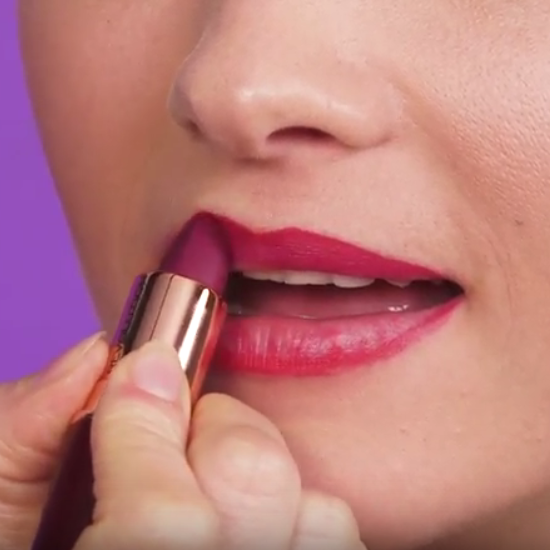 Matter Lippenstift Tutorial: Lippenstift auftragen