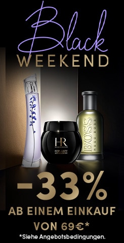 Black Weekend bei Marionnaud: -33% Ab einem Einkauf von 69€* *Siehe Angebotsbedingungen.