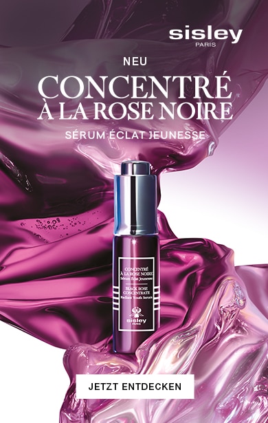 Sisley Concentré à la Rose Noire Jugendserum mit Schwarzer Rose für intensive Leuchtkraft und glatte Haut.