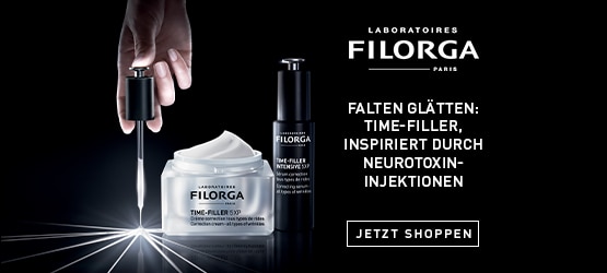 Laboratoires Filorga Paris Falten glätten: Time-Filler, inspiriert durch Neurotoxin-Injektionen