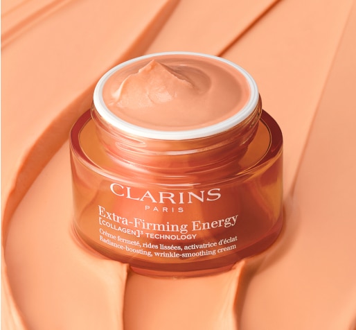 514x476_EFE.jpg Clarins Extra‑Firming Energy Gesichtscreme mit Collagen³‑Technologie für mehr Festigkeit und Glow