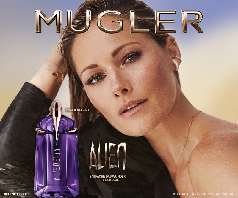Helene Fischer mit Mugler Alien: Entfache das Wunder der Feiertage - Nachfüllbar