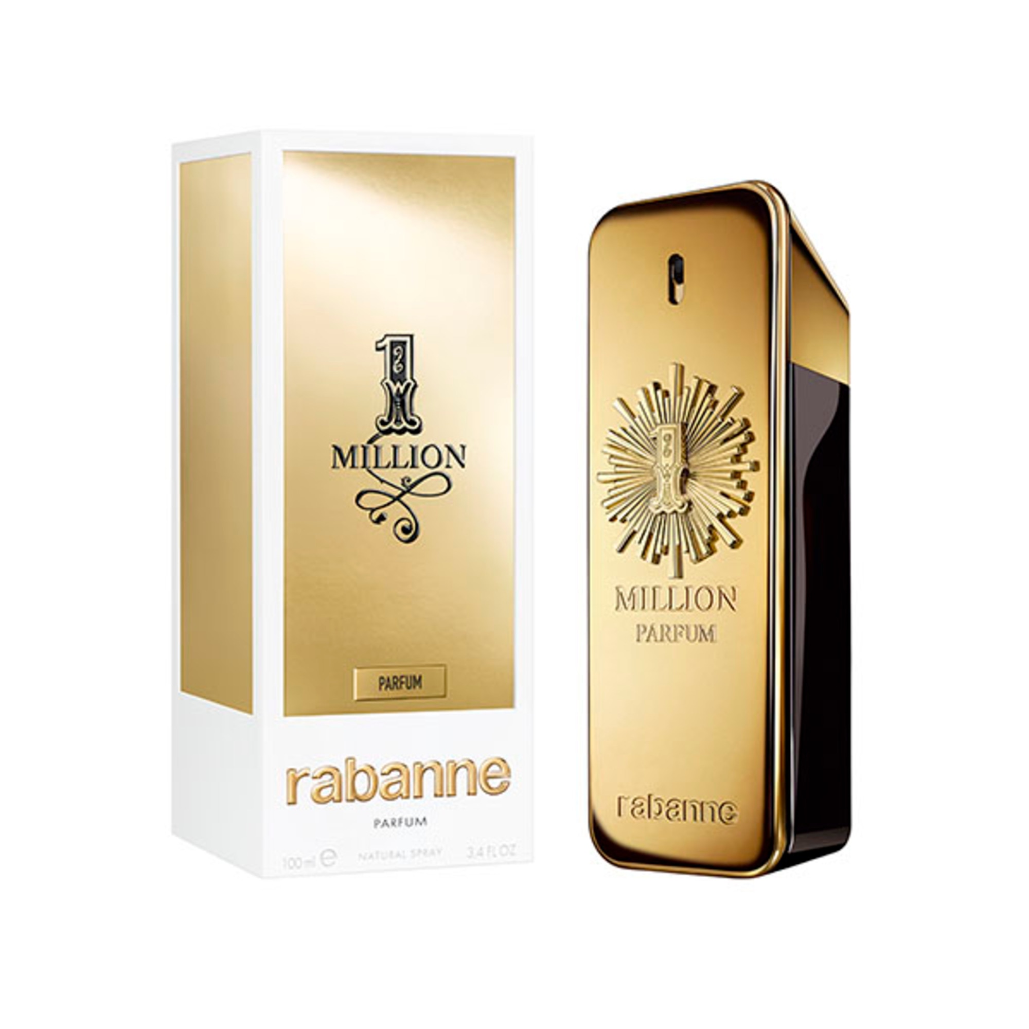 100 ML Rabanne 1 MILLION Eau de Parfum  1 of 8 