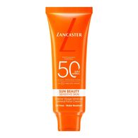 50 ML Lancaster SUN BEAUTY CARE Sun Beauty Sensitive Skin Mineral Face Cream SPF50  1 of 2 