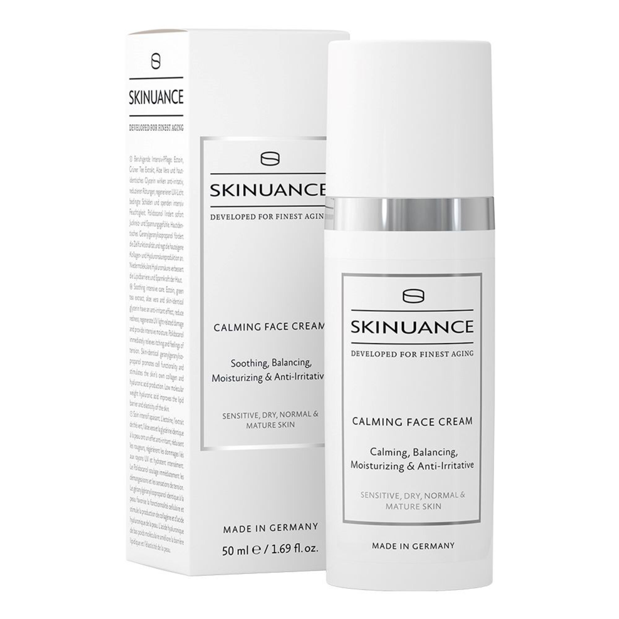 Beruhigende Gesichtscreme