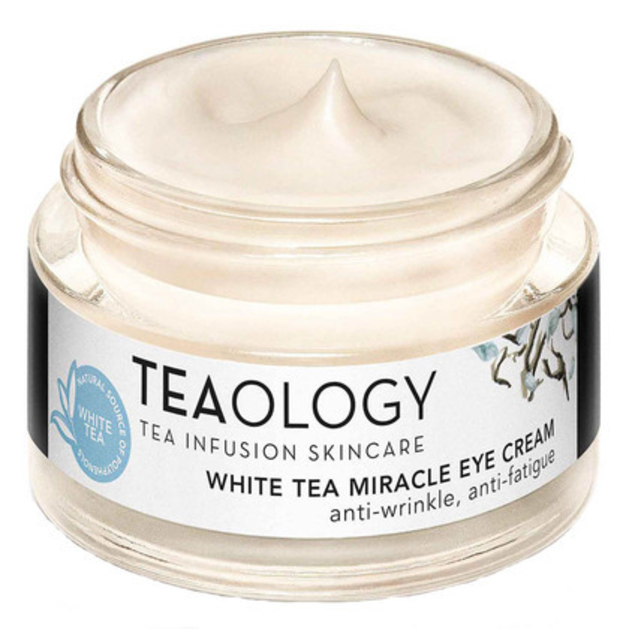 15 ML TEAOLOGY TEAOLOGY WHITE TEA White Tea Miracle Augencreme  White Tea Miracle Augencreme