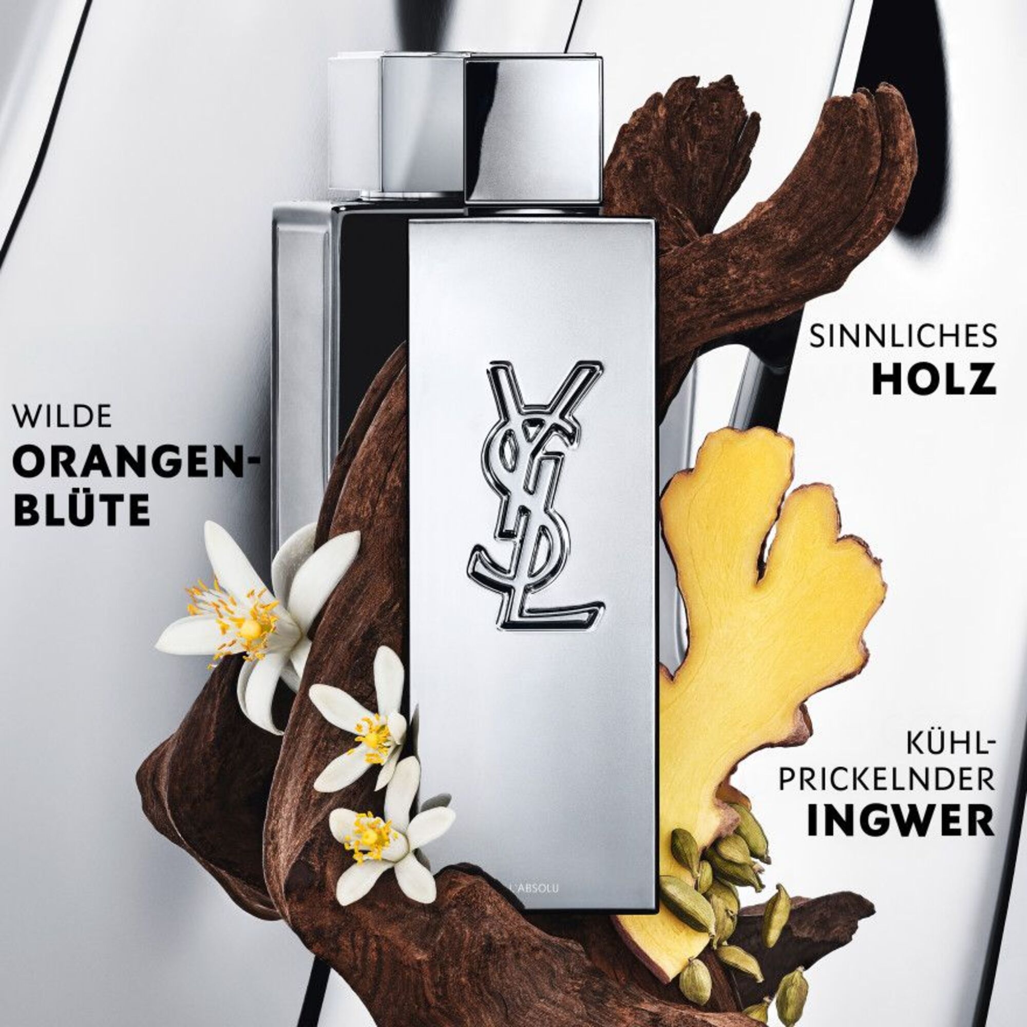 100 ML Yves Saint Laurent MYSLF L'ABSOLU Eau de Parfum  1 of 7 
