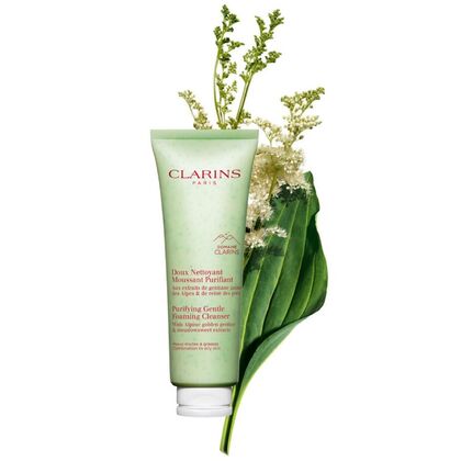 125 ML Clarins REINIGEN UND KLÄREN Doux Nettoyant Moussant Purifiant  1 of 2 