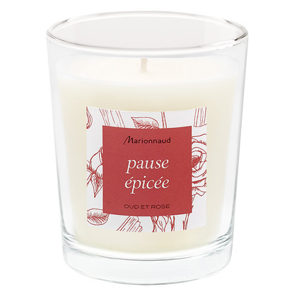 75 G Marionnaud MARIONNAUD KERZEN Touch of Spice Oud & Rose Duftkerze  1 of 3 