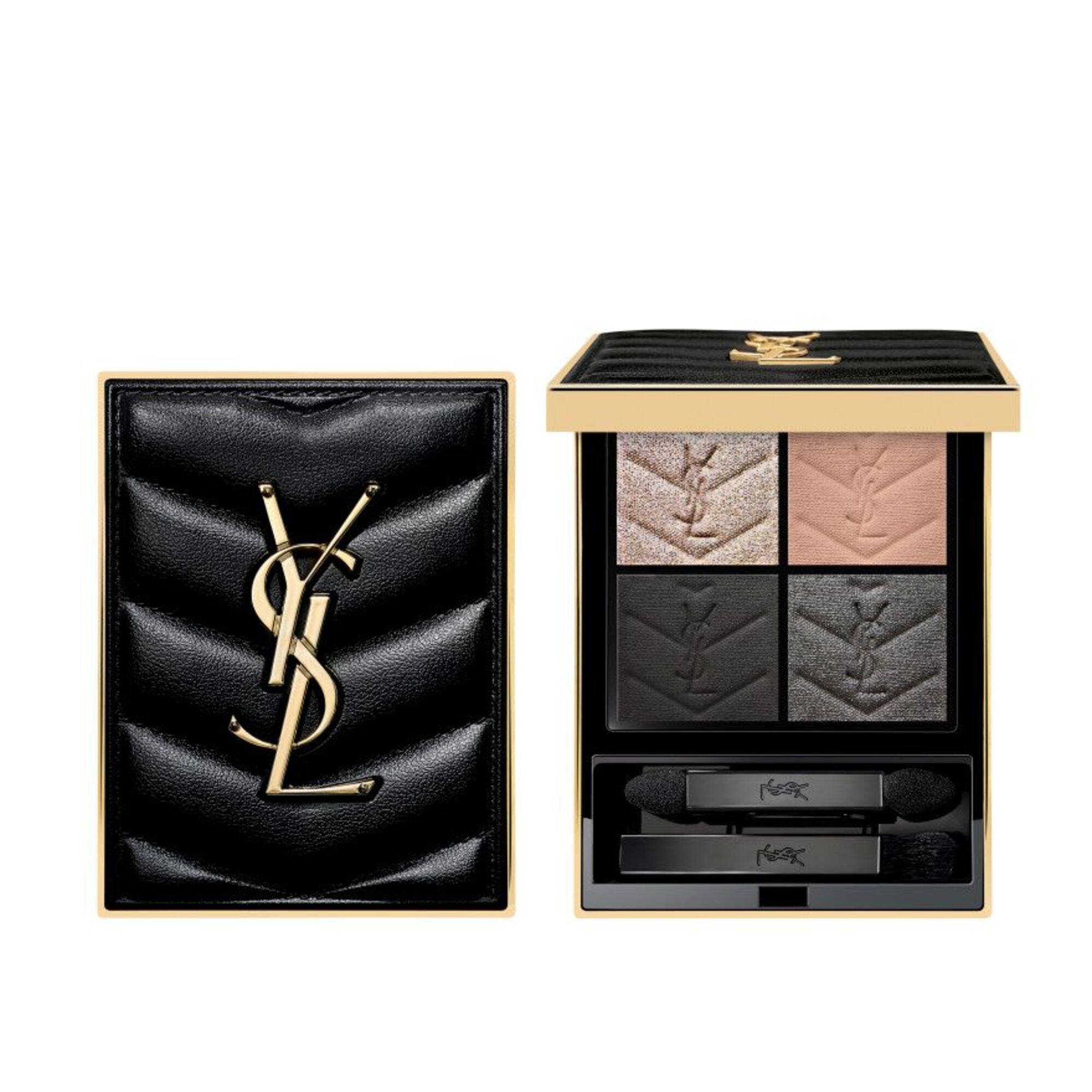 4 G Yves Saint Laurent COUTURE MINI CLUTCH Lidschattenpalette 1 of 3 Lidschattenpalette