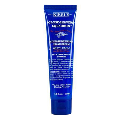 75 ML Kiehl's ULTIMATE MEN White Eagle Shave Cream Reisegöße  1 of 2 