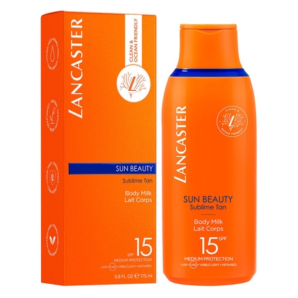 175 ML Lancaster SUN BEAUTY BODY SPF 15 Sonnenmilch  1 of 3 