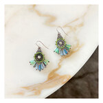 1 Stück/e Maschalina OHRSCHMUCK Triangle Green Ohrringe 2 of 2 Triangle Green Ohrringe