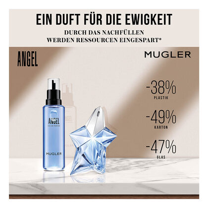 100 ML Mugler ANGEL Eau de Parfum Refill  1 of 3 