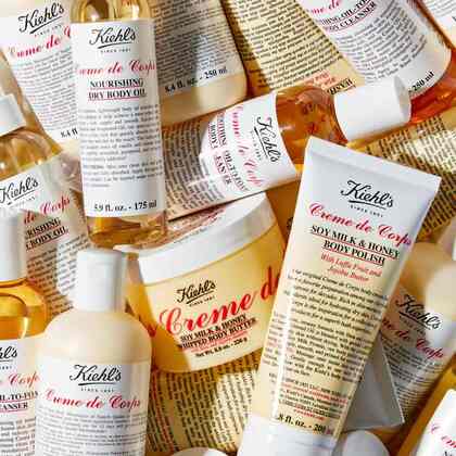 500 ML Kiehl's SPECIALITY BATH & SHOWER Creme de Corps Körperlotion - Pumpspender  1 of 4 