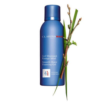 150 ML Clarins 2-in-1 Pflege für eine akkurate Rasur, ultra komfortabel, geeignet für die tägliche Bartpflege. Gel Moussant Rasage Idéal Rasiergel  1 of 3 