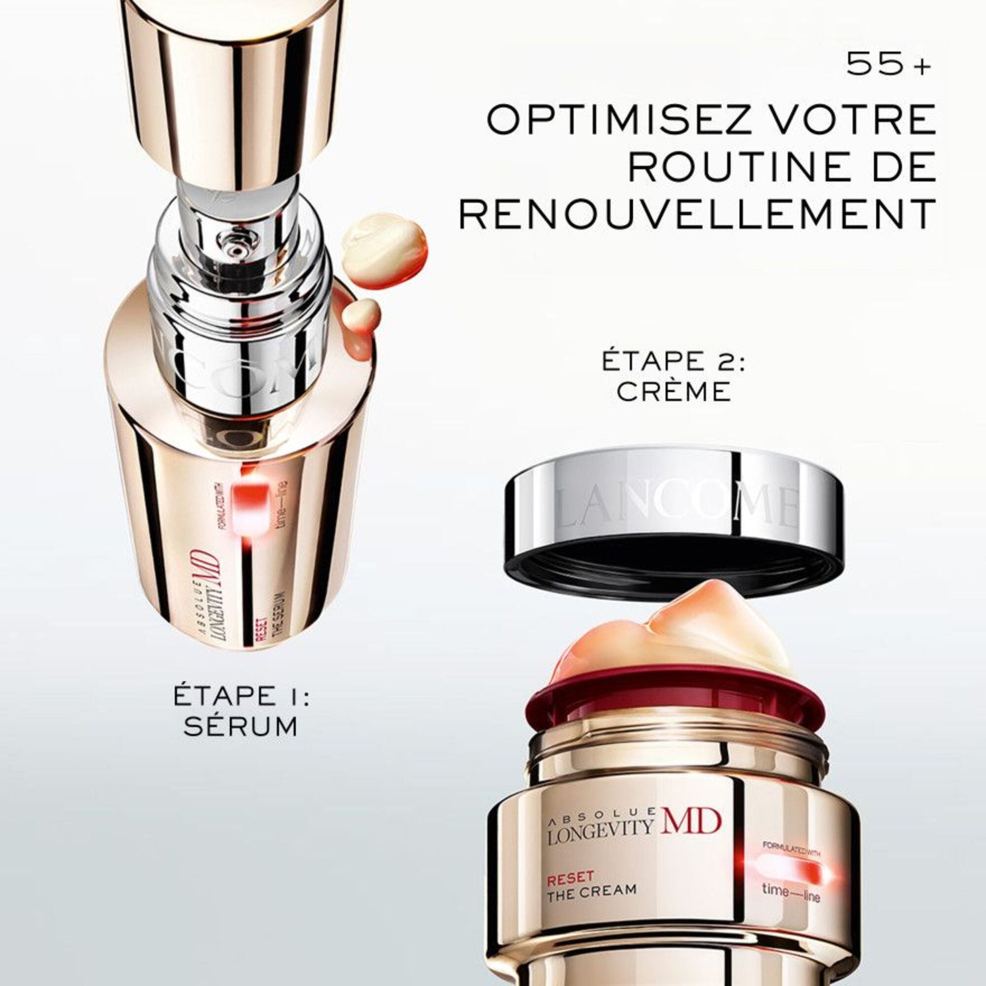 50 ML Lancôme ABSOLUE LONGEVITY MD RESET Gesichtscreme  1 of 8 