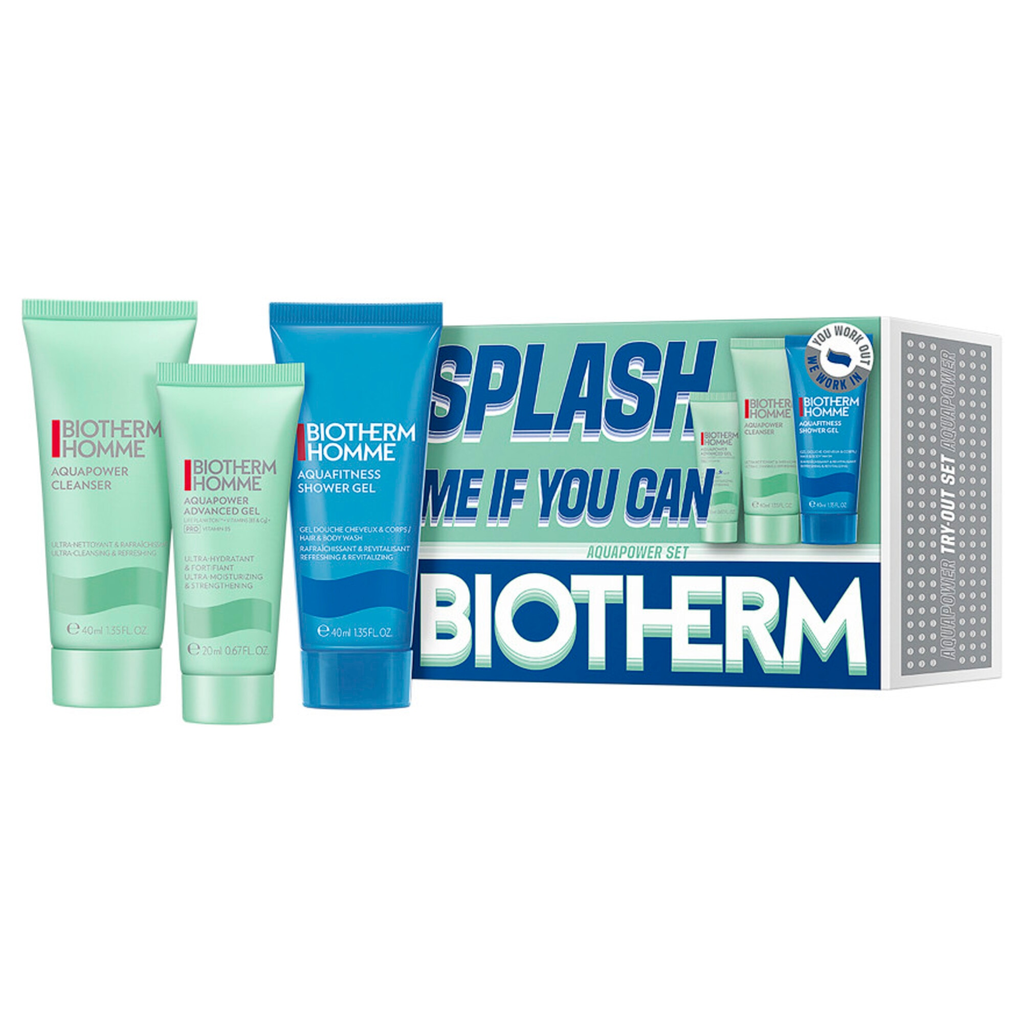 100 ML Biotherm Aquapower Set Set 1 of 4 Set