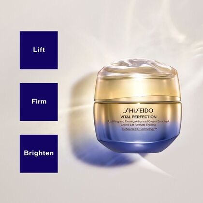 50 ML Shiseido VITAL PERFECTION Angereicherte Lifting- und Straffungs-Intensivcreme  1 of 7 