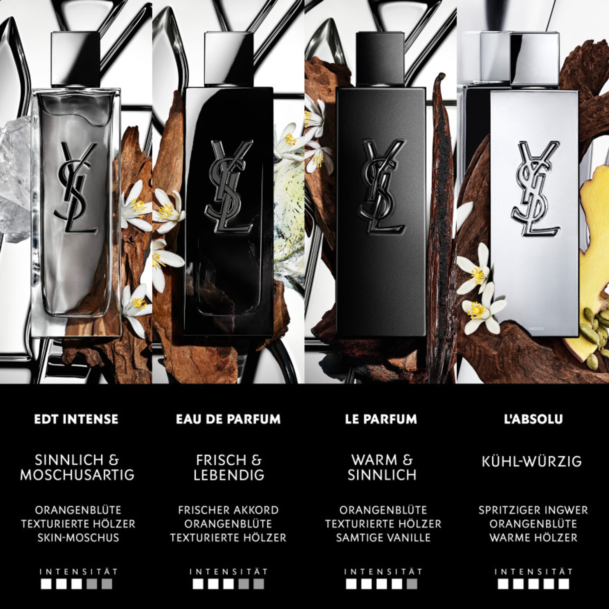 40 ML Yves Saint Laurent MYSLF Eau de Toilette Intense 7 of 9 Eau de Toilette Intense
