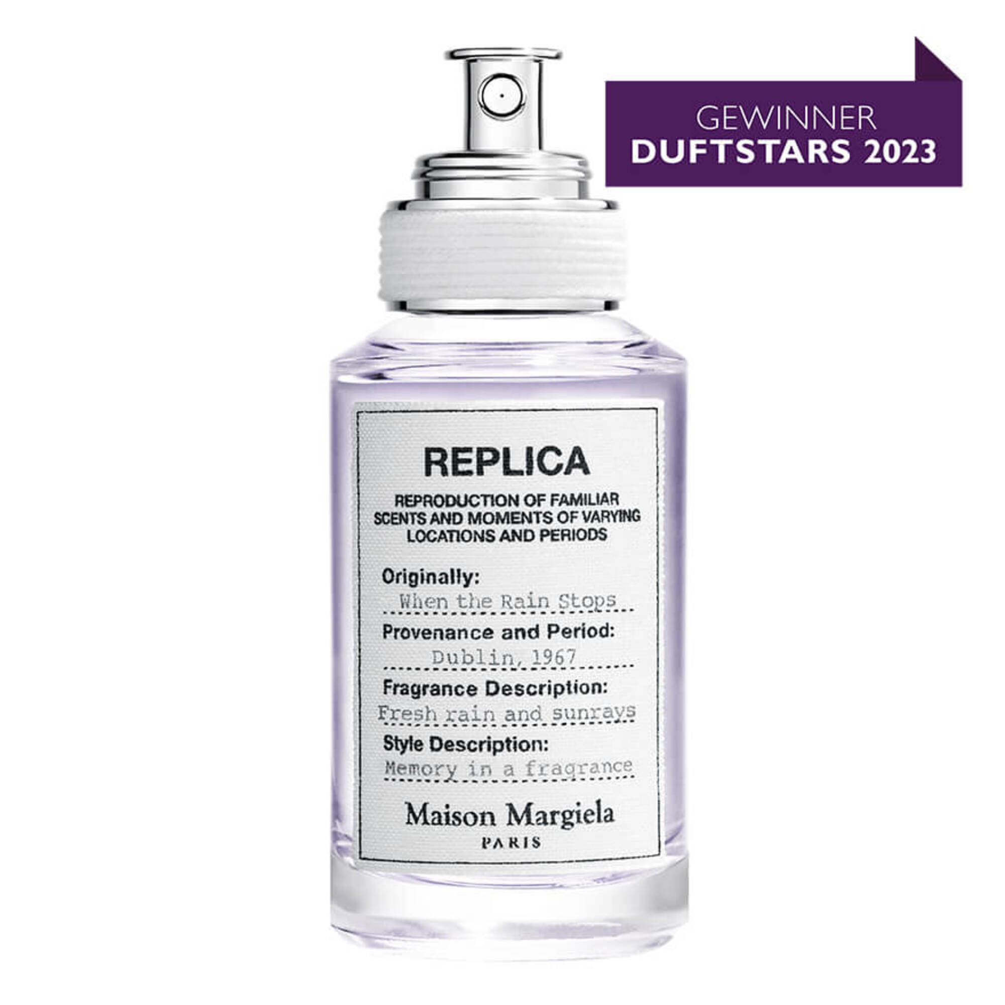 30 ML Maison Margiela REPLICA When the Rain Stops Eau de Toilette 1 of 1