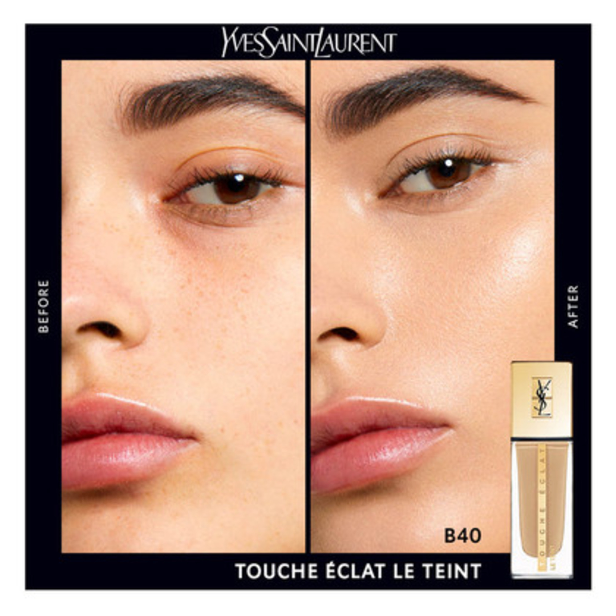  Yves Saint Laurent TOUCHE ECLAT Foundation  1 of 3 