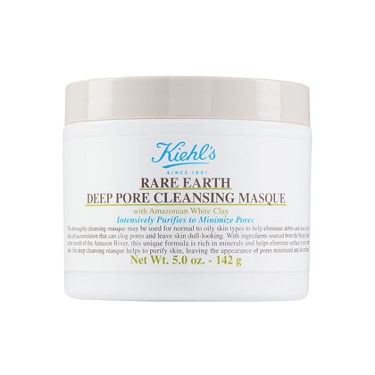 125 ML Kiehl's RARE EARTH Rare Earth Pore Cleansing Masque - Gesichtsmaske  1 of 3 