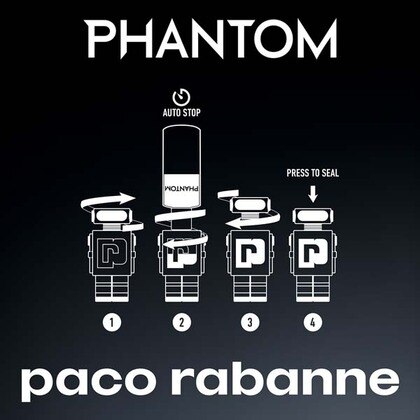 200 ML Rabanne PHANTOM Eau de Toilette Refill  1 of 5 