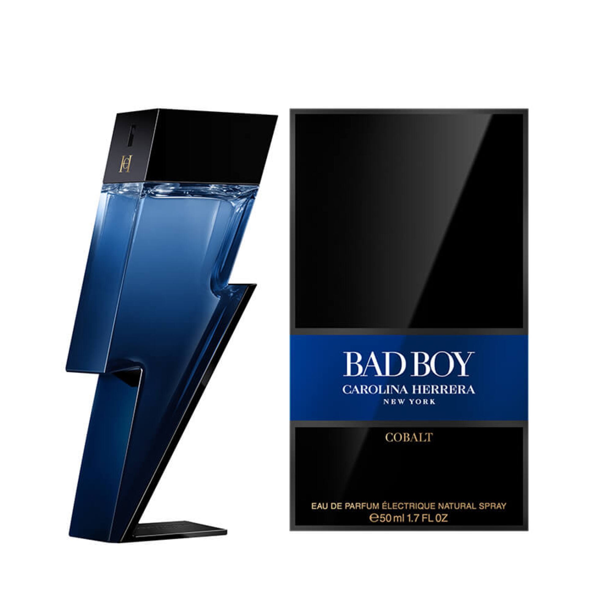 50 ML Herrera BAD BOY COBALT Eau de Parfum  1 of 2 