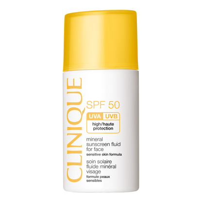 30 ML Clinique CLINIQUE SUN SPF 50 Mineral Sunscreen Fluid Sonnenpflege  1 of 1 SPF 50 Mineral Sunscreen Fluid Sonnenpflege