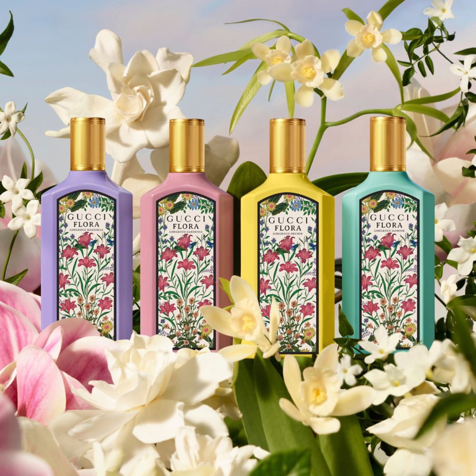 50 ML Gucci FLORA GORGEOUS ORCHID Eau de Parfum 1 of 8