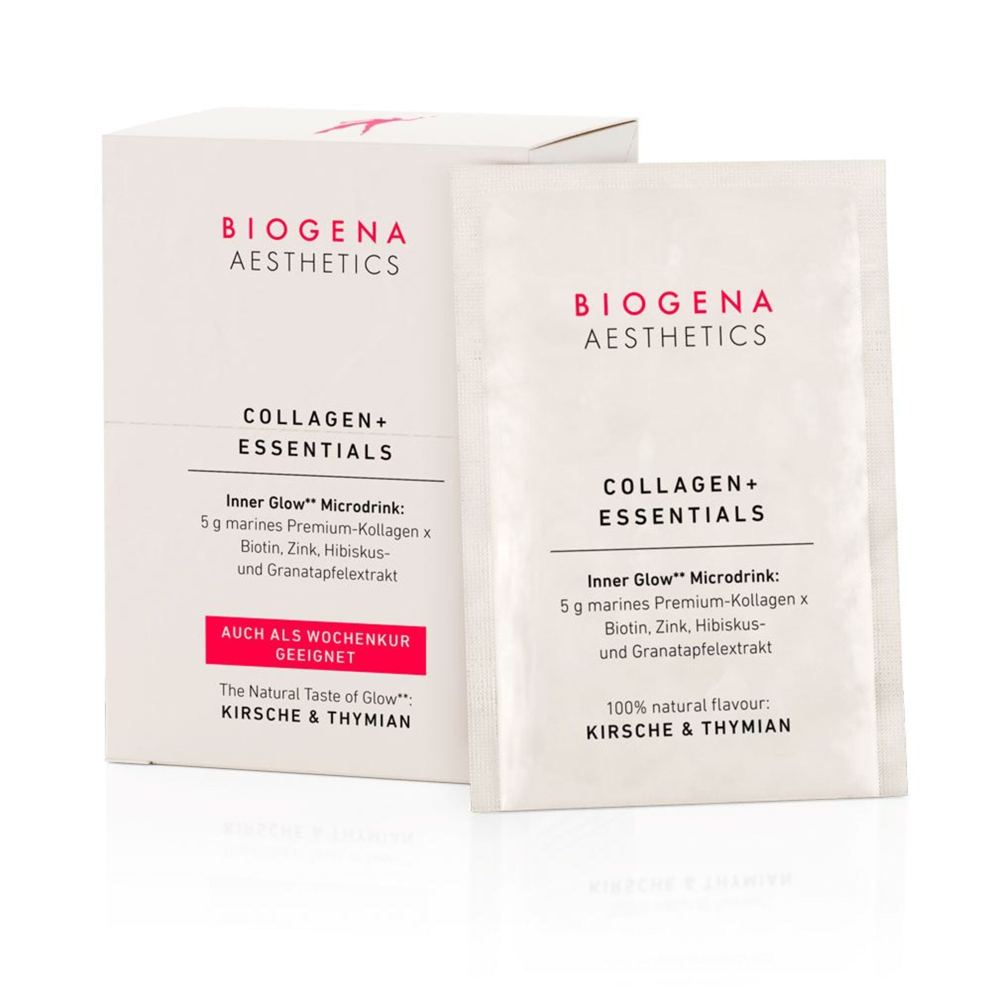 Kollagen-Drink mit wertvollen Nährstoffen für strahlende Haut