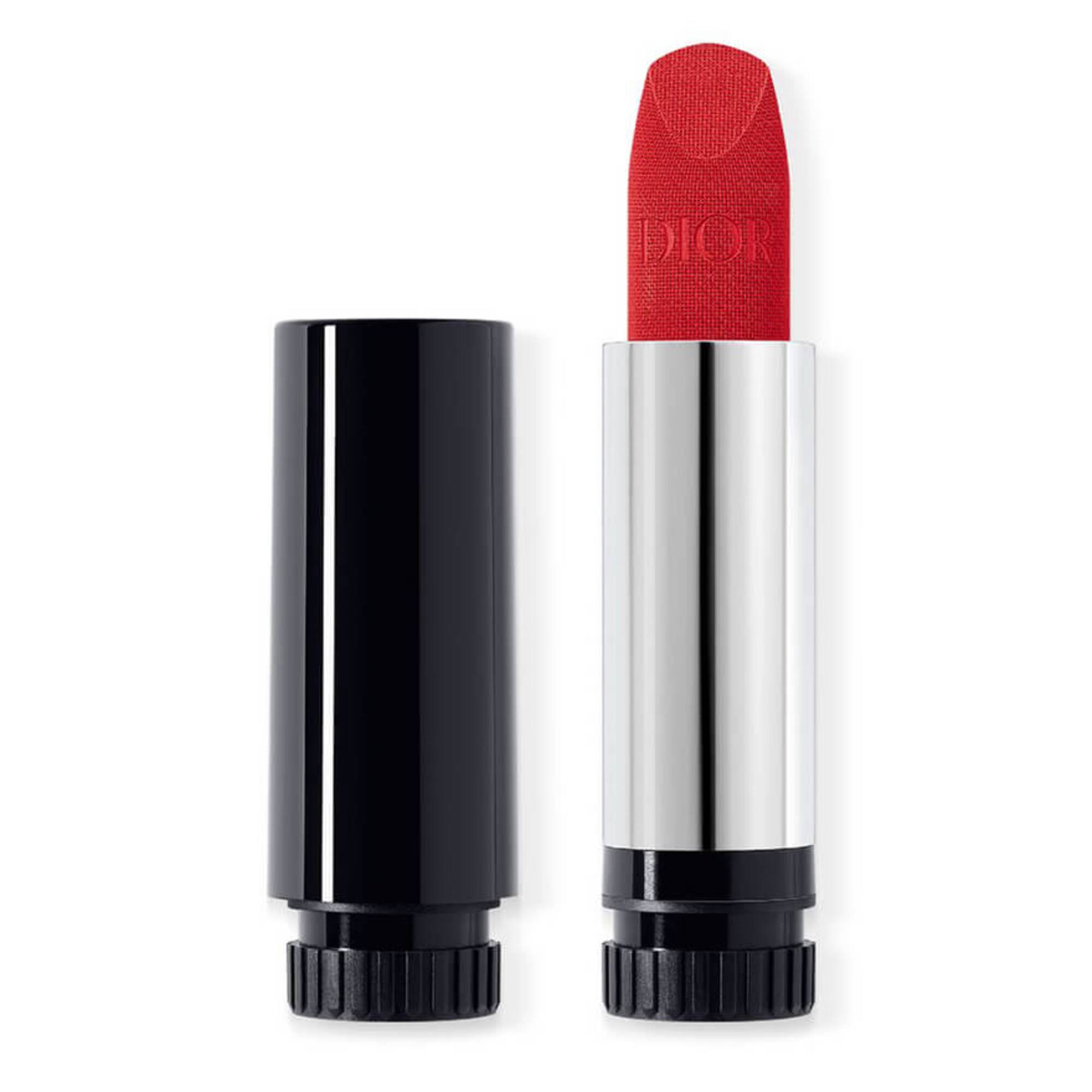 Dior ROUGE DIOR Lippenstift Refill - 2 Finishes: Samt und Satin 1 of 2 Lippenstift Refill - 2 Finishes: Samt und Satin