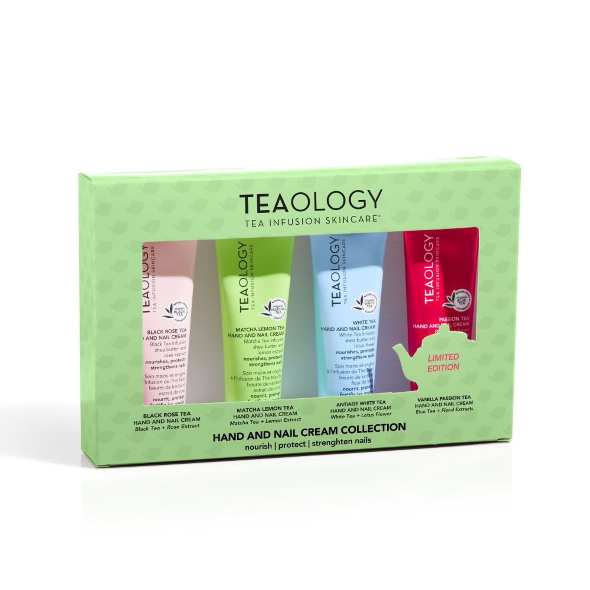 120 ML TEAOLOGY HAND AND NAIL CREAM TEA COLLECTION Set 1 of 2 Set