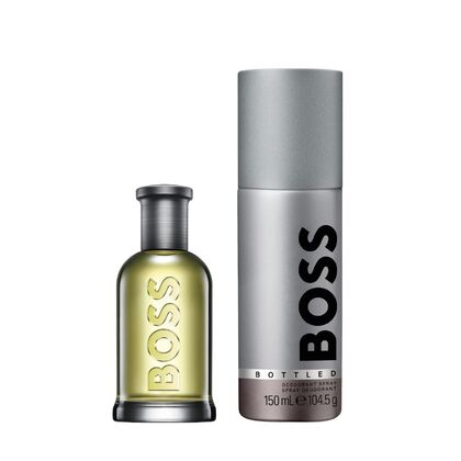 50 ML Hugo Boss BOSS BOTTLED Weihanchtsset  1 of 6 