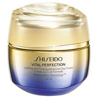 50 ML Shiseido VITAL PERFECTION Uplifting and Firming Advanced Day Cream  SPF30  1 of 2 