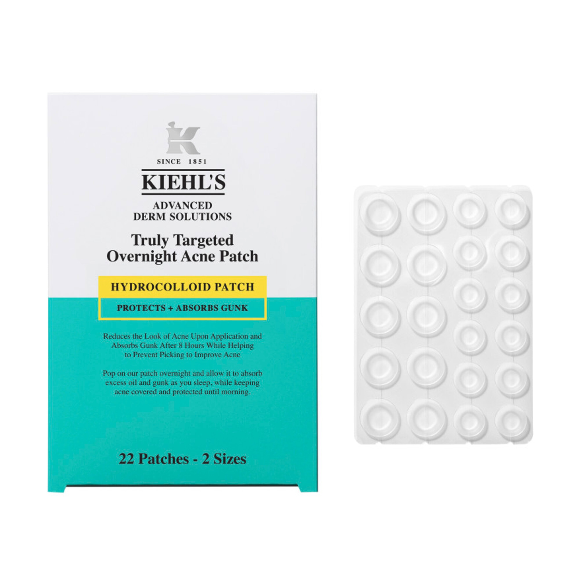 22 Stück/e Kiehl's Truly Targeted Overnight Blemish Patches Gesichtspflege 1 of 7 Gesichtspflege