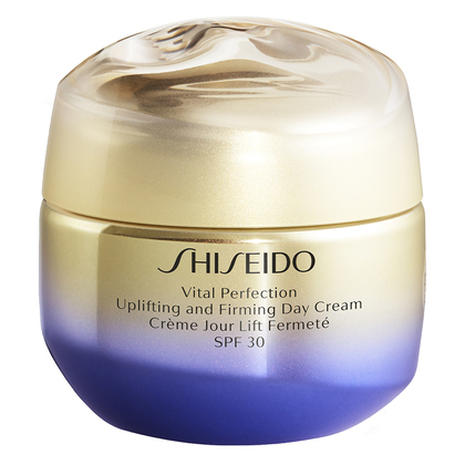 50 ML Shiseido VITAL PERFECTION Uplift and Firming Day Creme SPF 30 Anti-Aging Tagescreme  1 of 1 Uplift and Firming Day Creme SPF 30 Anti-Aging Tagescreme