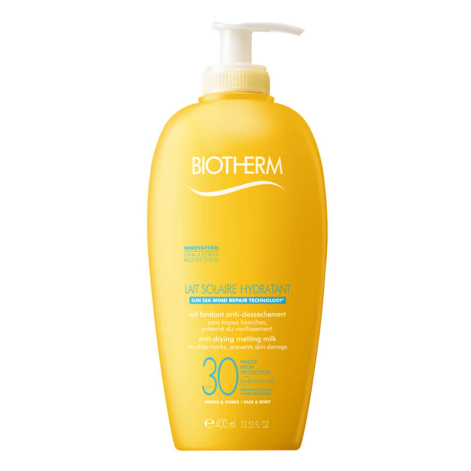 400 ML Biotherm BT SONNENSCHUTZ Feuchtigkeitsspendende Sonnenmilch SPF 30 Feuchtigkeitsspendende Sonnenmilch SPF 30