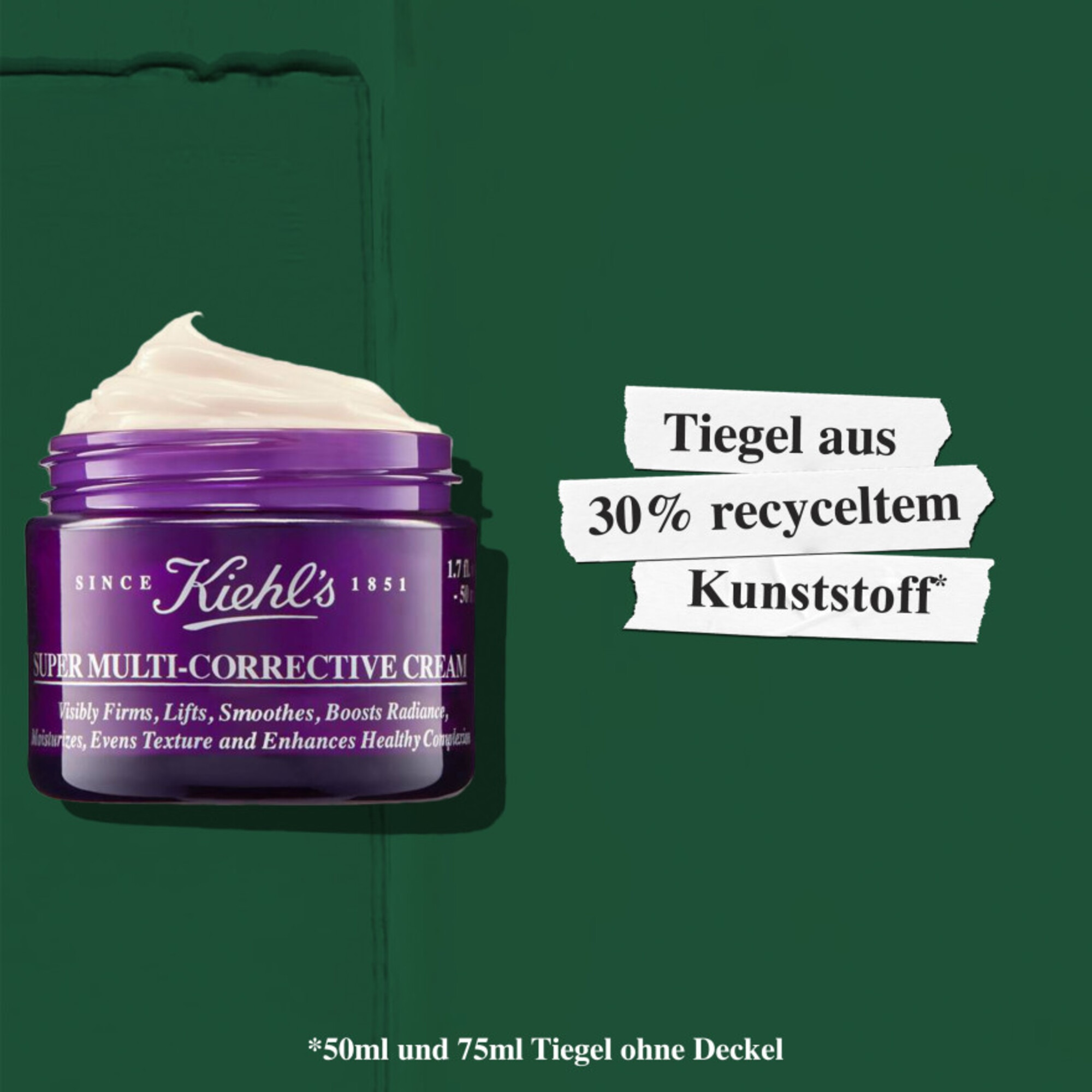 50 ML Kiehl's Super Multi-Corrective Cream Gesichtscreme 1 of 7