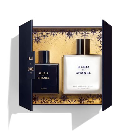 50 ML CHANEL BLEU DE CHANEL PARFUM 50 ML UND 3-IN-1 FEUCHTIGKEITSPFLEGE 90 ML  1 of 2 