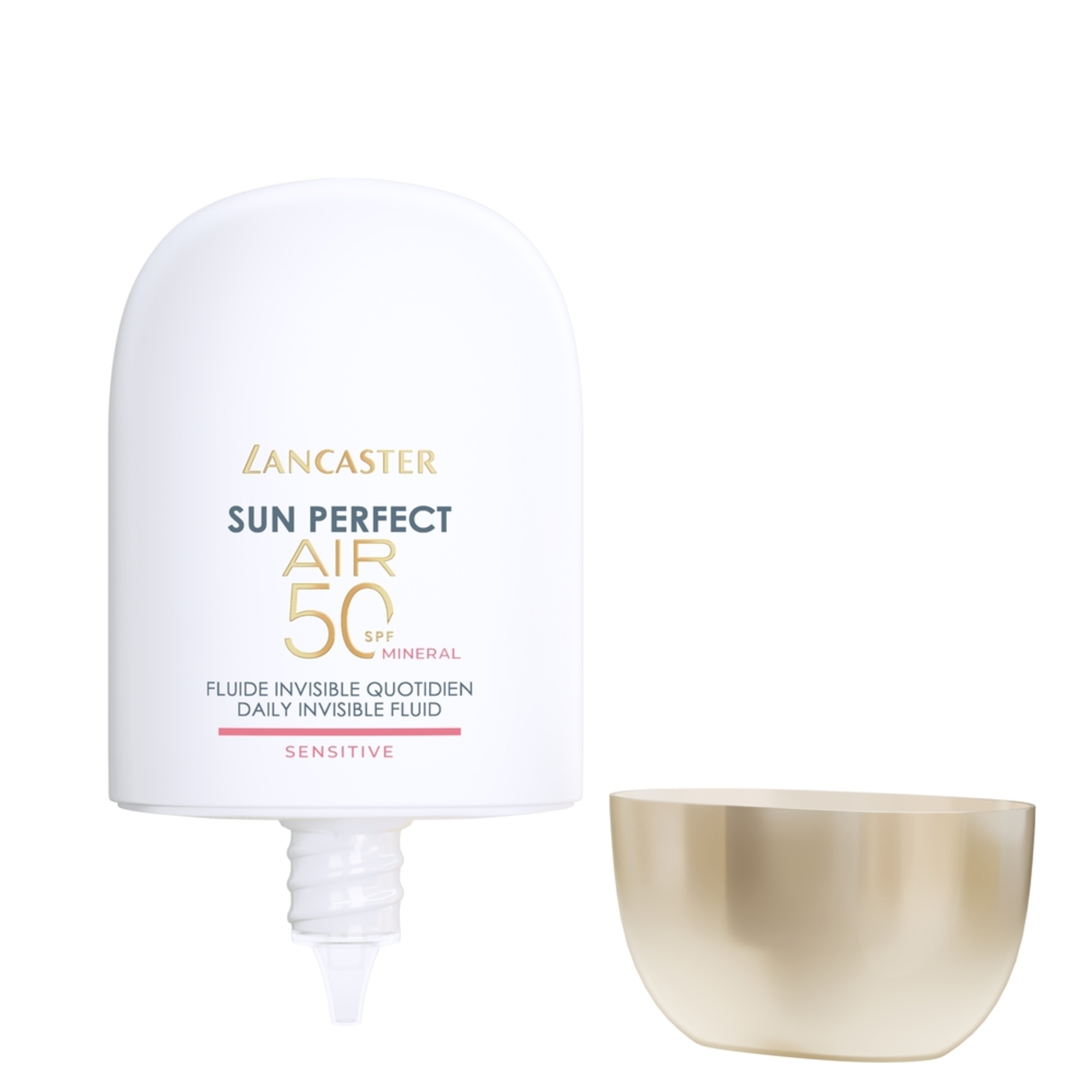 40 ML Lancaster Sun Perfect AIR Daily Invisible Fluid SPF50 Sensitive Mineral Sonnenschutz 1 of 8