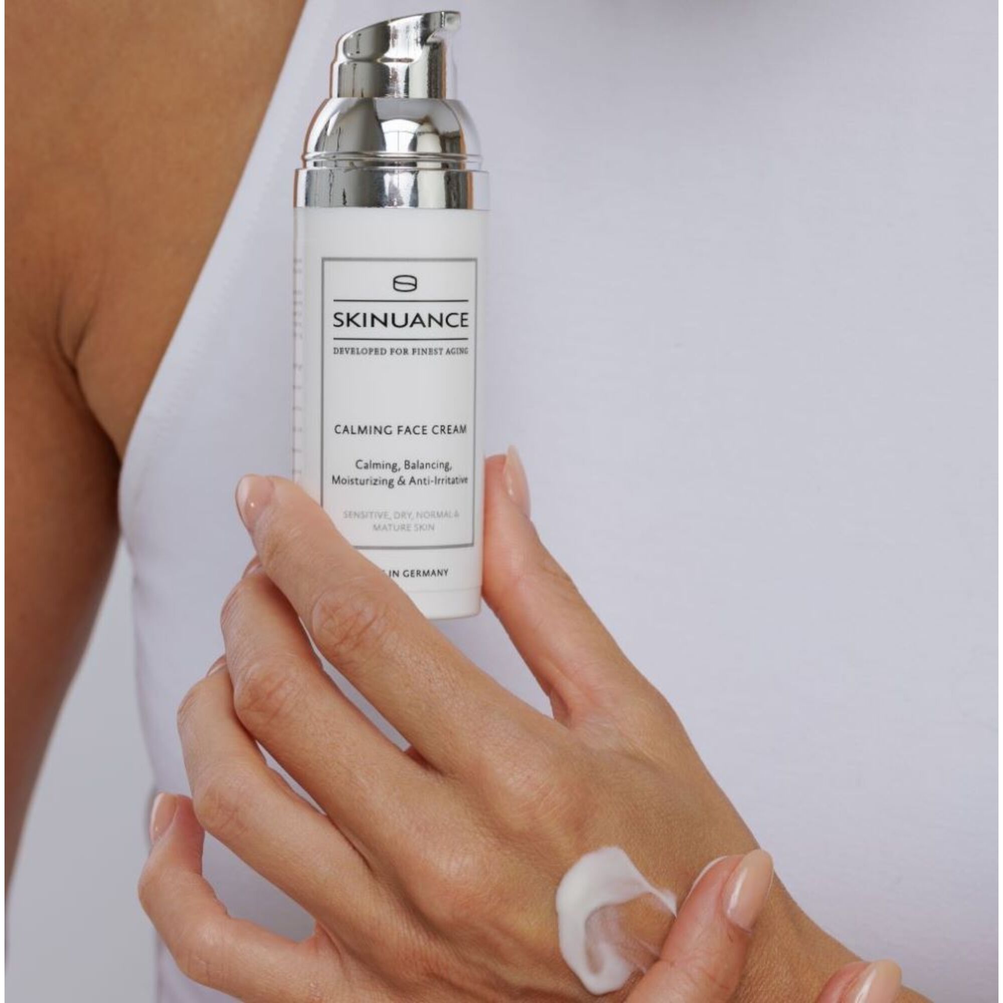 Beruhigende Gesichtscreme