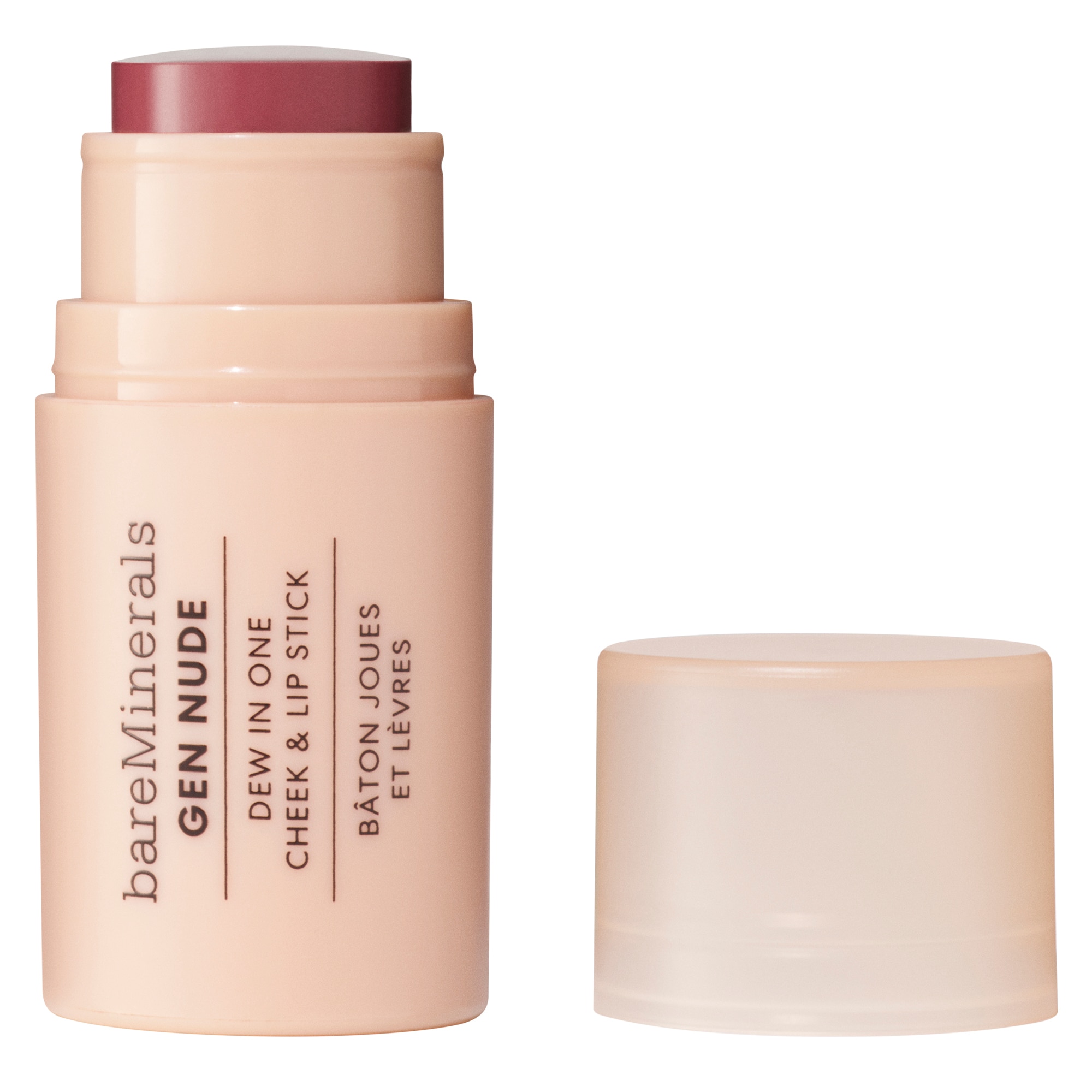 bareMinerals Gen Nude Dew in One Cheek & Lip Stick Blush 1 of 9 Blush