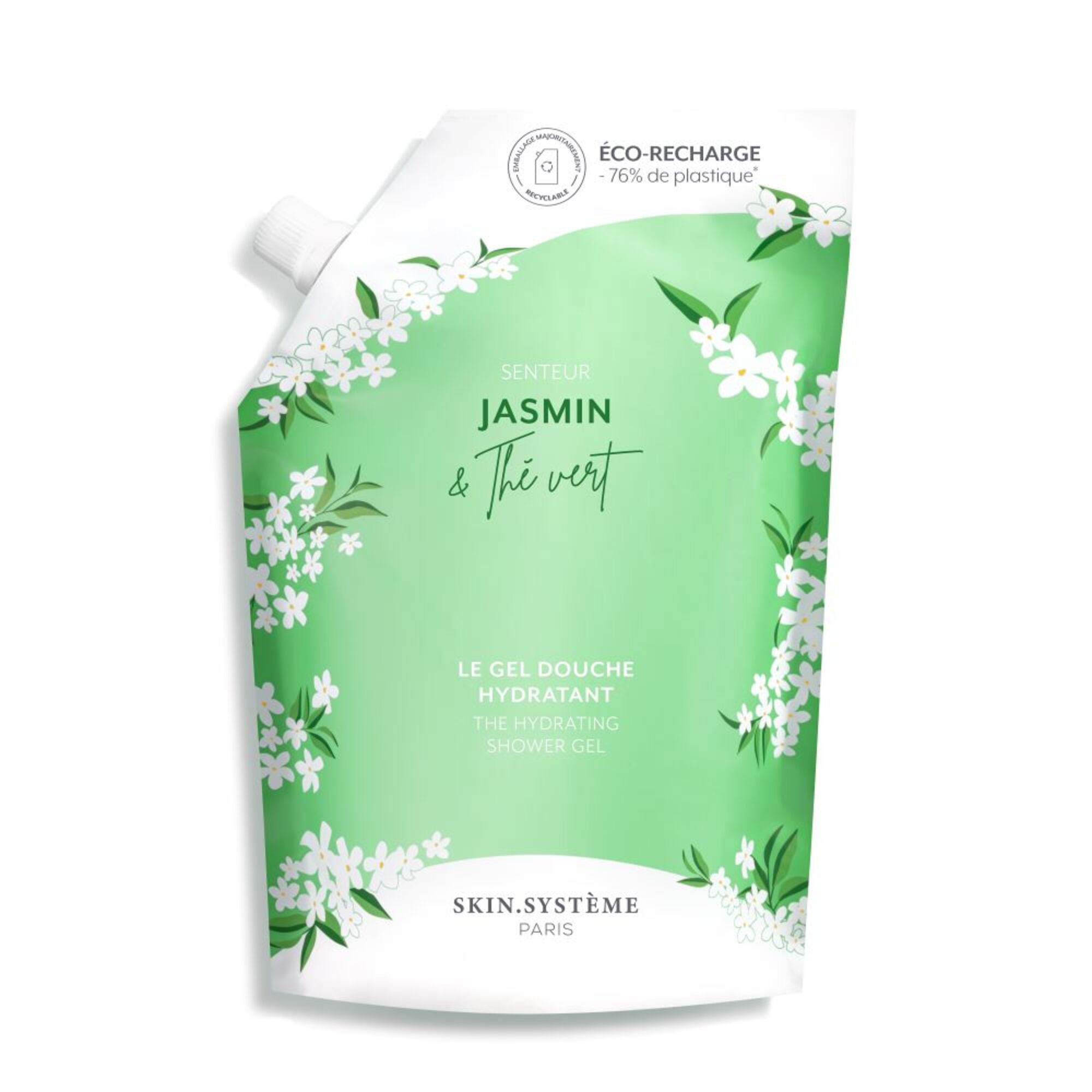 500 ML Marionnaud BATH&BODY Das Feuchtigkeitsspendende Duschgel duftet nach Jasmin & Grüner Tee - Nachfüllpackung 1 of 1