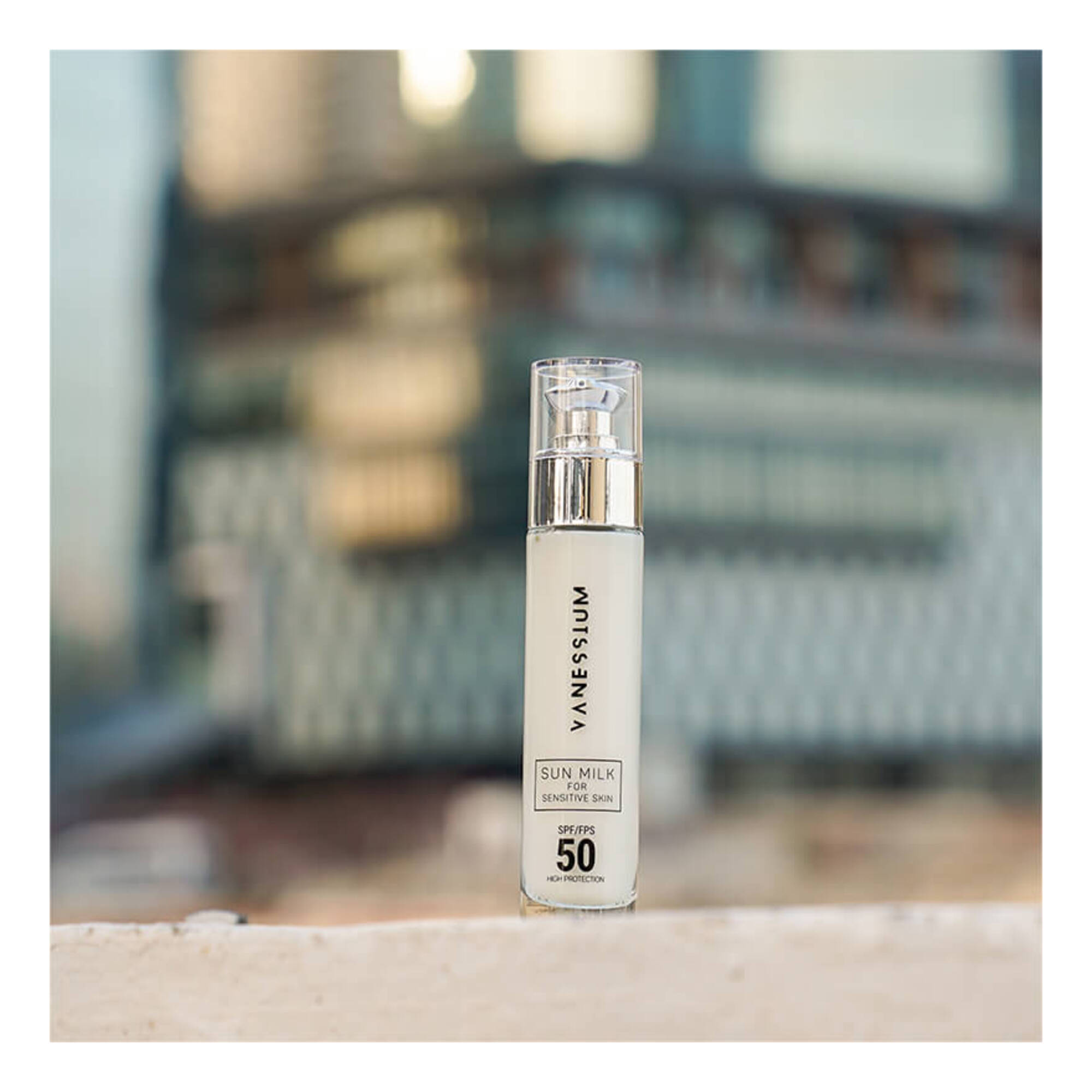 Sonnenschutz für empfindliche Haut SPF50