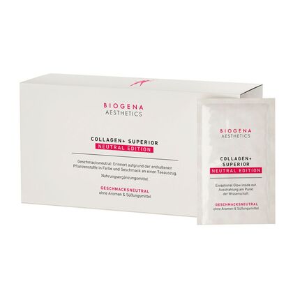 161 G Biogena AESTHETICS Collagen + Superior, Neutral, 21 Stück Trinkpulversachets  1 of 4 