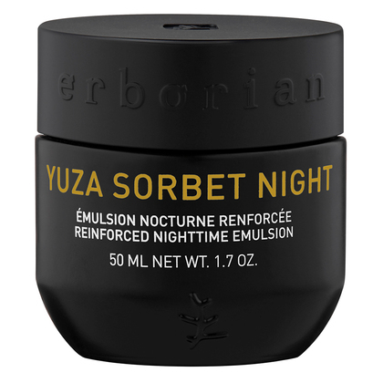 50 ML Erborian YUZA ERBORIAN Yuza Sorbet Night Creme Nachtpflege  1 of 2 